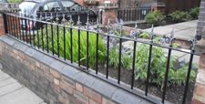 Refurbished railings