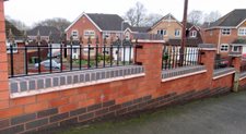 Victorian wall railings