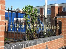 Ornate Victorian railings