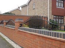 Arched ball top
