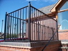 Premier designed wall railings