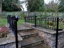 Universal style hand railings