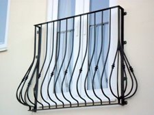 Juliette style bobbin balcony