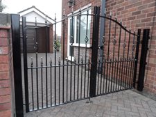 Westminster design entrance gates