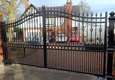 Bespoke entrance gates