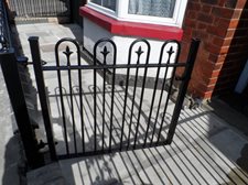 Fleckney design entrance gate